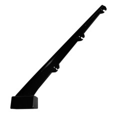 Paalopstand 60/60 schuin zwart