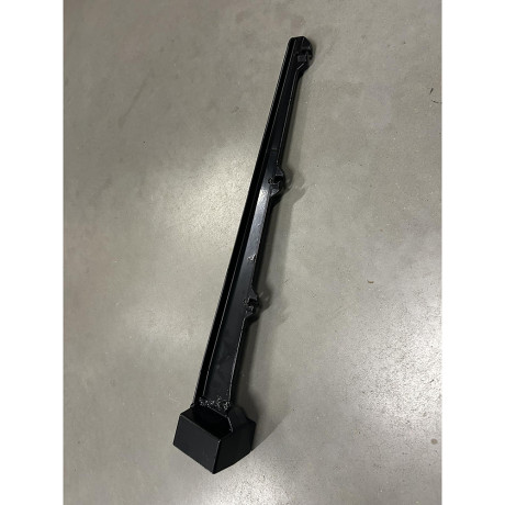 Paalopstand 60/60 recht zwart