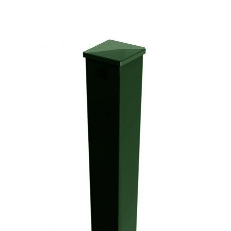 Vierkante paal 60/60mmx260cm groen