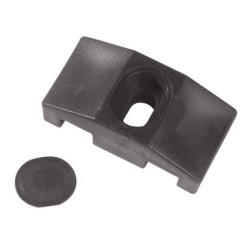 Paneelklem 3D antraciet