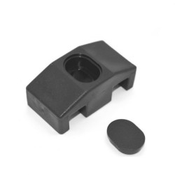 Paneelklem 2D antraciet