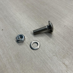 Bout voor paneeelbeugel + moer en rondel