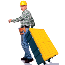 DS gereedschapskoffer HDPE PREMIUM L 240L met wielen DS gereedschapskoffer HDPE PREMIUM L 240L met wielen