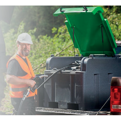 Fortisbox mobiele dieseltank FBX400 400L 12V