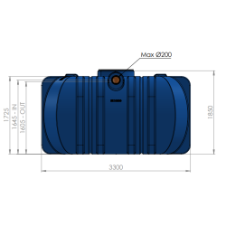 Easy Rain regenwatertank 10.000L