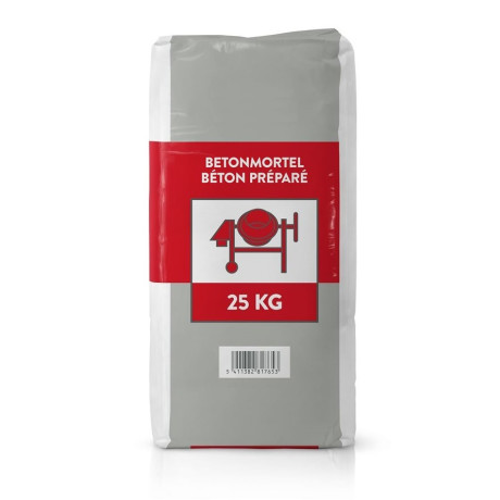 Beton in plastiek zak 25KG
