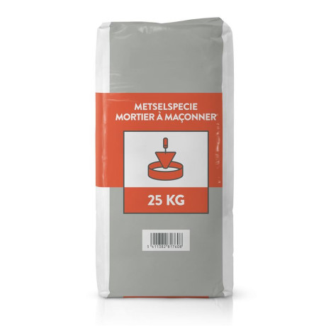 Mortel in plastiek zak 25KG Mortel in plastiek zak 25KG