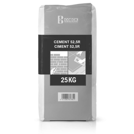 Cement 52,5R in plastiek zak 25KG Cement 52,5R in plastiek zak 25KG