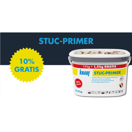 Knauf Stuc primer 15KG + 1,5KG gratis Knauf Stuc primer 15KG + 1,5KG gratis
