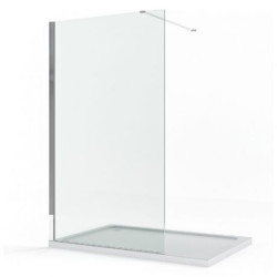 Douchewand BUDGET+ 120x200cm 8mm nano-glas helder