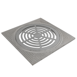 Rooster aluminium 20x20 voor buis diam.160 Rooster aluminium 20x20 voor buis diam.160