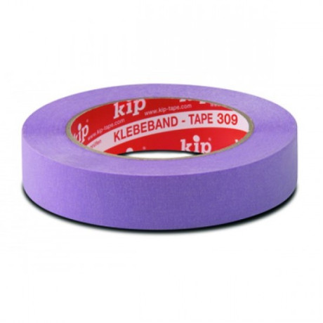 Kip 309-36 masking tape paars 36mmx50m Kip 309-36 masking tape paars 36mmx50m