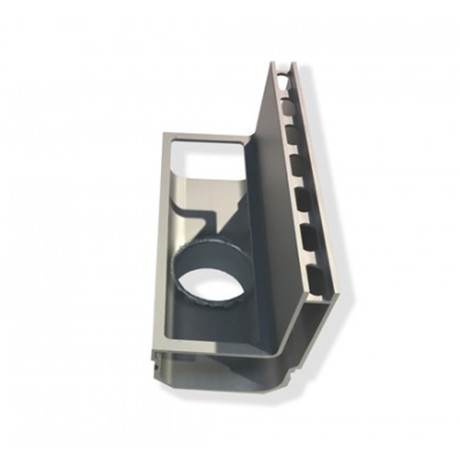 L&S ALU side drain 75 inspectie verticaal Ø75 0,25m