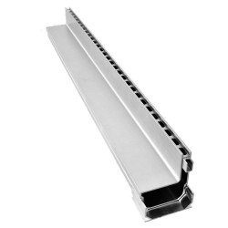 L&S ALU side drain 75 1m + verbinding