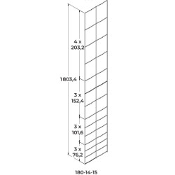 Schapendraad medium 1.8m x 50m 14/15 draad 3.4x3.0mm