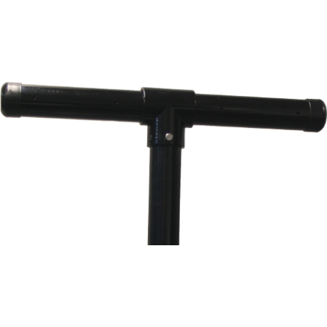 Waspaal T-stuk zwart (incl schroef)