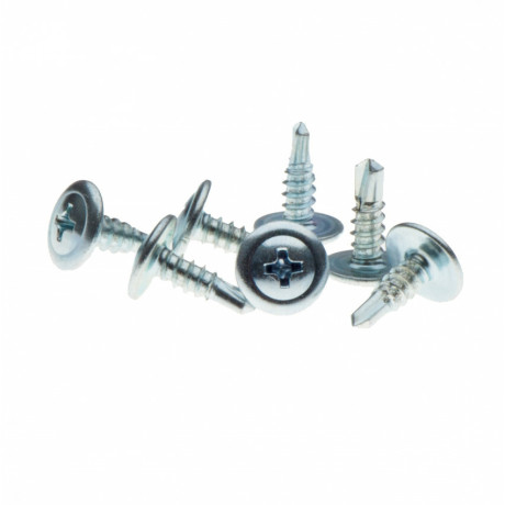 Metal stud teksschroeven 13mm - 200 stuks