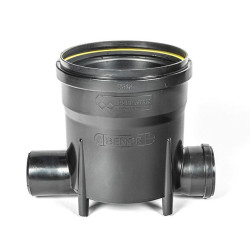 Toezichtsput PE diam. 315 - 2x125mm