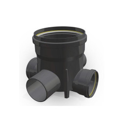Toezichtsput PE diam. 315 - 4x160mm