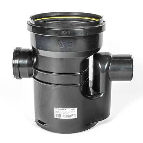 Sifonput PE diam. 315 - 1x125mm/1x125mm