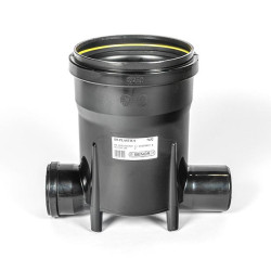 Toezichtsput PE diam. 250 - 2x110mm