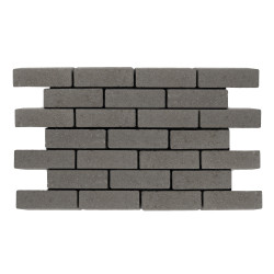 Klinker waterdoorlaatbaar 20x6.5x8 grijs (pallet 8,42m²)