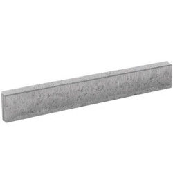 Betonnen boordsteen 100x20x6cm grijs