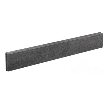 Betonnen boordsteen 100x20x6cm zwart