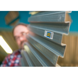 LEWIS zwaluwstaartplaat dikte 0.5mm 63x200cm