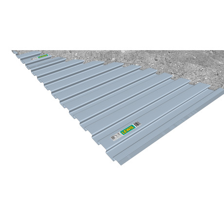 LEWIS zwaluwstaartplaat dikte 0.5mm 63x200cm