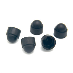 Moerdopkap M8 zwart 25 stuks