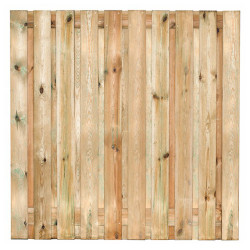 Verticaal tuinscherm 180x180cm grenen