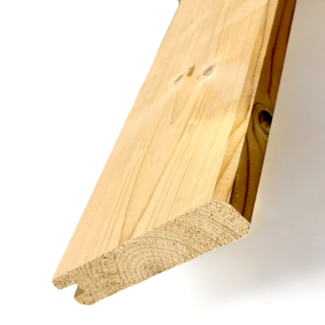 Tand&Groef plank Thermowood 2,8x12,5x200cm Topplank vuren Tand&Groef plank Thermowood 2,8x12,5x200cm Topplank vuren