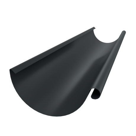 METIGLA n°5 Dakgoot 3m - RAL7016 antraciet glanzend