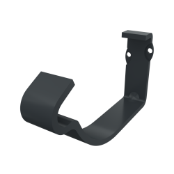 METIGLA n°6 Wandhaak - RAL7016 antraciet glanzend