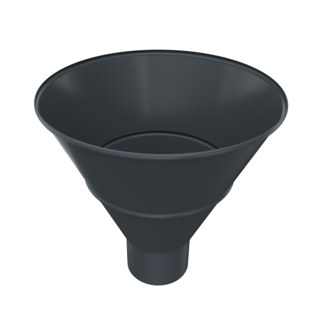 METIGLA n°18 Verzameltrechter - RAL7016 antraciet glanzend