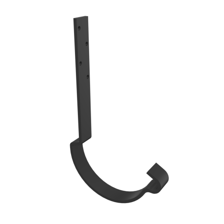 METIGLA n°2 Versterkte haak - RAL9005 zwart glanzend