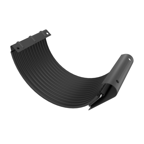 METIGLA n°3 Gootverbindingsstuk - RAL9005 zwart glanzend