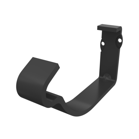 METIGLA n°6 Wandhaak - RAL9005 zwart glanzend