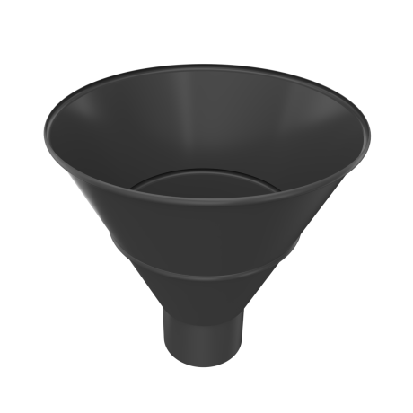 METIGLA n°18 Verzameltrechter - RAL9005 zwart glanzend