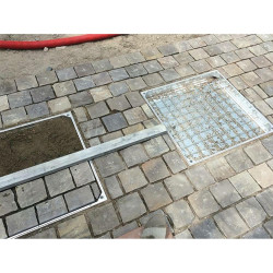 Tegeldeksel L&S ALU Light 6cm 70x70