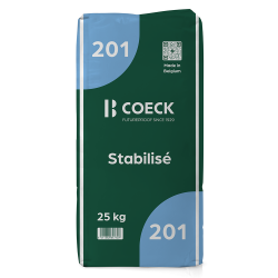Coeck stabilisé in plastiek zak 25KG Coeck stabilisé in plastiek zak 25KG
