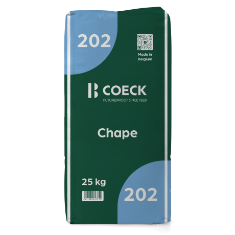 Coeck chape in plastiek zak 25KG Coeck chape in plastiek zak 25KG