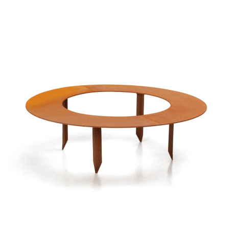 ECCO Tree border 100 240x0,12x6cm corten (set 2 helften)