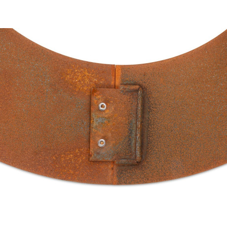 ECCO Tree border 100 240x0,12x6cm corten (set 2 helften) ECCO Tree border 100 240x0,12x6cm corten (set 2 helften)