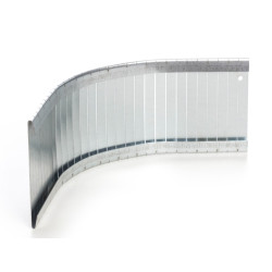 Eccoborder EASYFIX CS 100 L240xH10cm galva (+ 3 pennen & pockets) Eccoborder EASYFIX CS 100 L240xH10cm galva (+ 3 pennen & pockets)