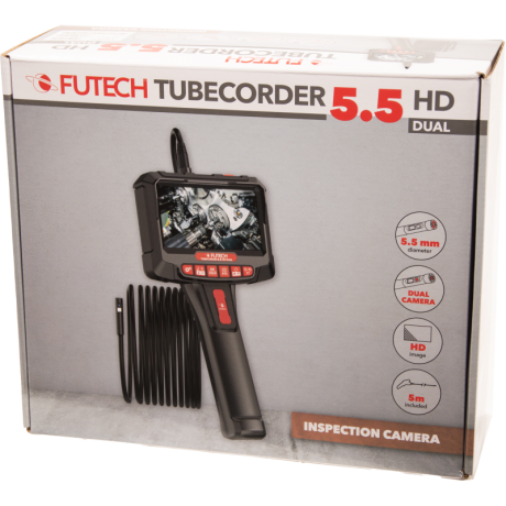 FUTECH Tubecorder inspectie camera 5.5 HD DUAL FUTECH Tubecorder inspectie camera 5.5 HD DUAL