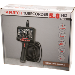 FUTECH Tubecorder inspectie camera 5.8 HD FLEX FUTECH Tubecorder inspectie camera 5.8 HD FLEX