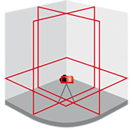 FUTECH MC3D kruislijnlaser Compact Rood FUTECH MC3D kruislijnlaser Compact Rood
