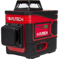 FUTECH MC3D kruislijnlaser Groen Compact + Statief 180cm FUTECH MC3D kruislijnlaser Groen Compact + Statief 180cm